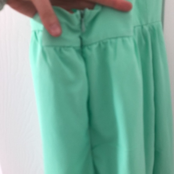 Tobi | crisscross back tank dress | green | large - Picture 5 of 5